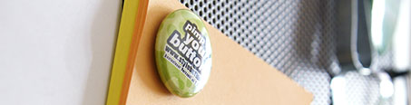 supermagnet Buttons 25 mm mit Supermagnet