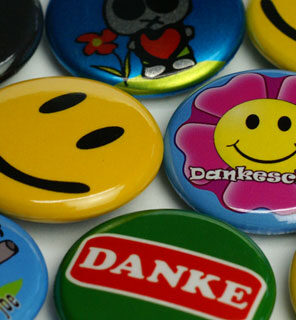 schenkbar buttons Button 32 mm Kühlschrankmagnet / Haftmagnet