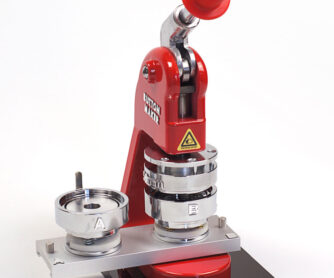 Buttonmaschine 56 mm von vorn