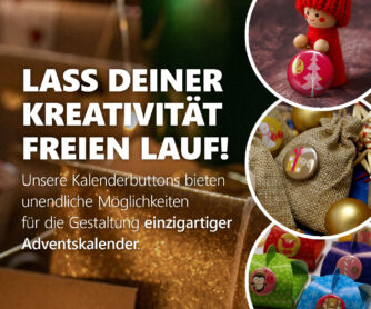 24 Adventskalender Zahlenbuttons XMAS 3 – Bild 5