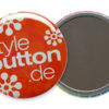 56 mm Button mit Spiegel-Rückseite