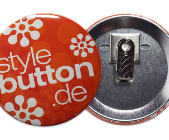 76 mm Button mit Krokoclip