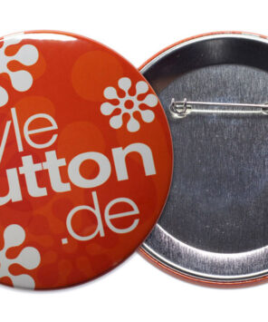 76 mm Button mit Sicherheitsnadel
