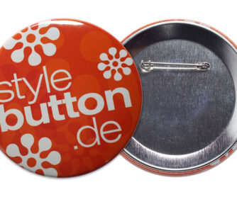 76 mm Button mit Sicherheitsnadel