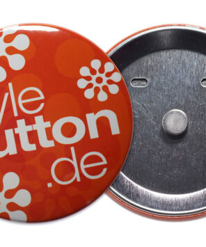 76 mm Supermagnet, abnehmbar: bedruckter Button