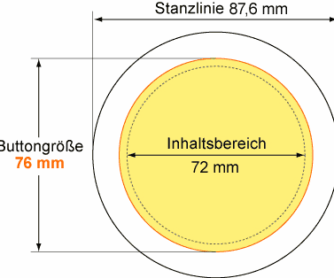 Buttons 76 mm mit Sicherheitsnadel – Bild 5
