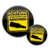 Achtung JGA leere Bier FLasche