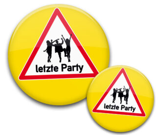 JGA letzte Party Buttons