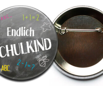Alternative view of Endlich Schulkind Buttons #3