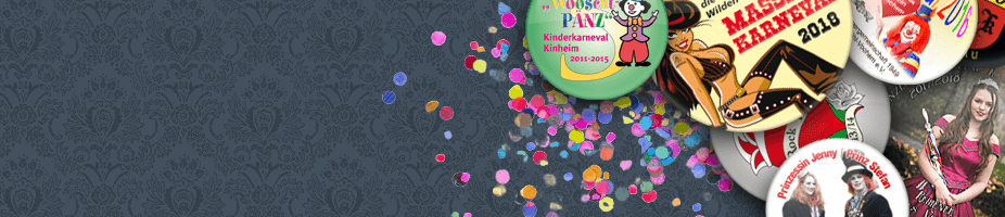 Karneval-Buttons