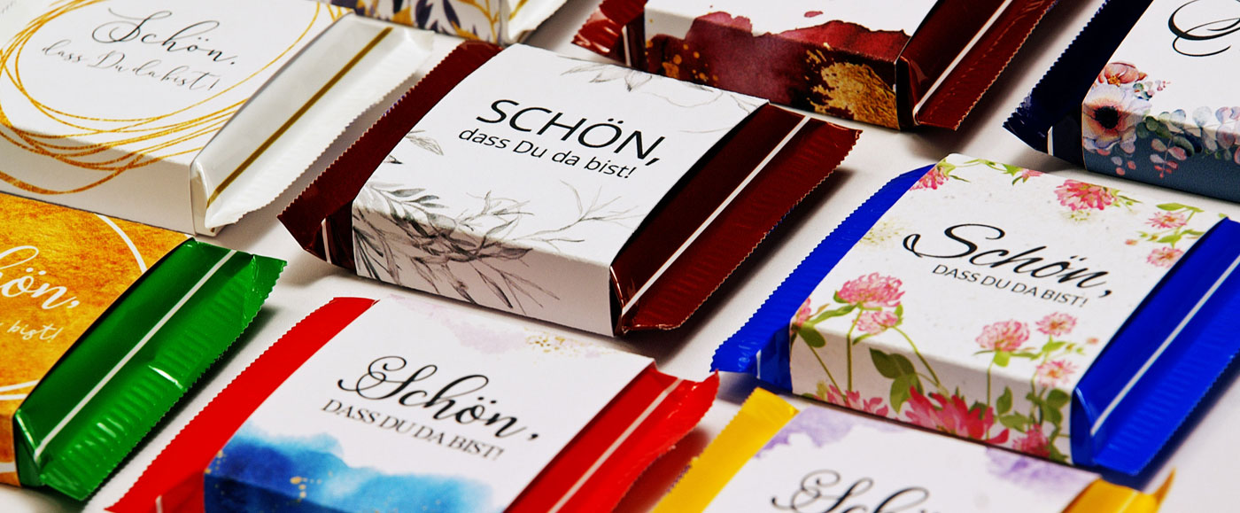 Banner Ritter Sport Mini Banderolen
