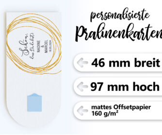 Alternative view of Pralinenkarte "Golden Circle"