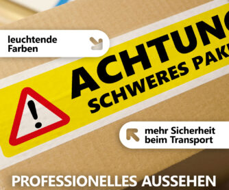 Nassklebeband: leuchtende Farben und professionelles Aussehen