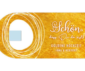 Alternative view of Gastgeschenk "Golden Glamour"