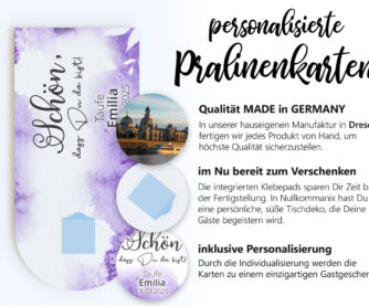 Lila Geschenkverpackung für Pralinen 09GP